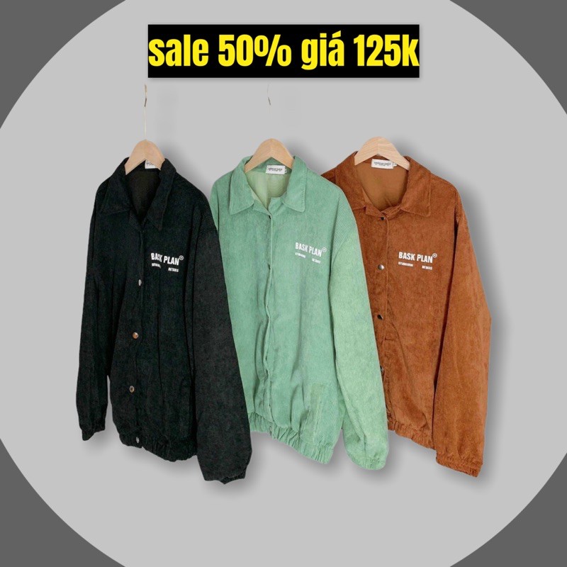 [Mã MASK2630K giảm 15% tối đa 30K đơn từ 99K] áo khoác Nhung sale 50%
